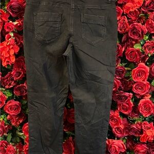 Women's Straight Leg Jeans - Black/workwear / dark black